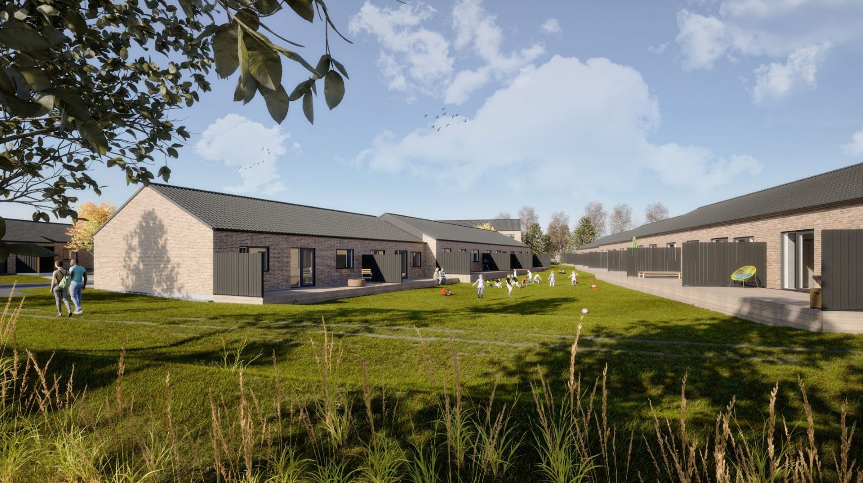 Nordicals formidler salget af 66 nybyggede rækkehuse i Sorø 